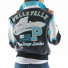 All American Pelle Pelle Heritage Series Navy Plush Women Leather Jacket