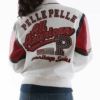 All American Pelle Pelle Heritage Series White Plush Leather Jacket