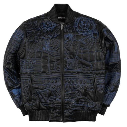 Black Pelle Pelle Detroit Quilted Jacket