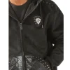 Black Pelle Pelle Men's Wool Hoodie