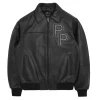 Black Pelle Pelle Stones Leather Jacket