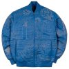 Blue Pelle Pelle Detroit Quilted Jacket