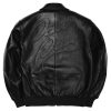 Classic Pelle Pelle Black Two Tone Genuine Leather Jacket