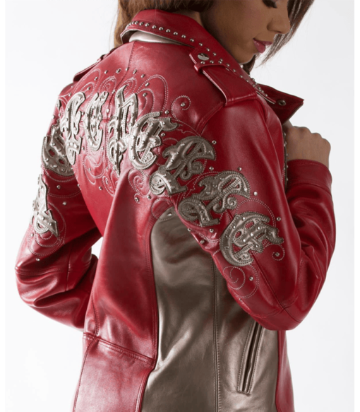 Ladies Pelle Pelle Cabernet Red Leather Jacket