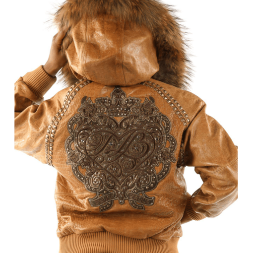 Ladies Ornate Heart Honey Cayman Jacket