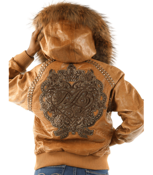 Ladies Ornate Heart Honey Cayman Jacket