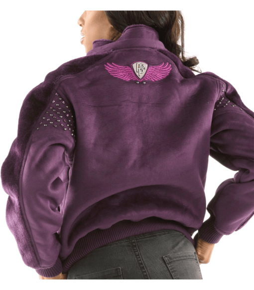 Ladies Pelle Pelle Queen Of Thrones Purple Jacket
