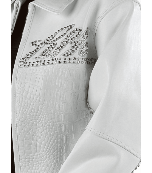 Pelle Pelle Women’s White Leather Jacket
