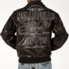 Legendary Pelle Pelle Soda Club The Original Custom made 1978 Brown Leather Jacket