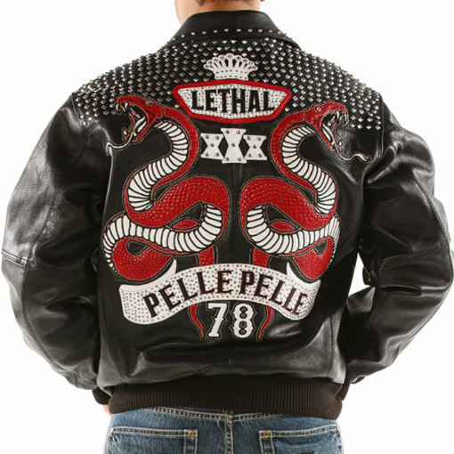 Lethal Pelle Pelle 78 Black Leather Jacket