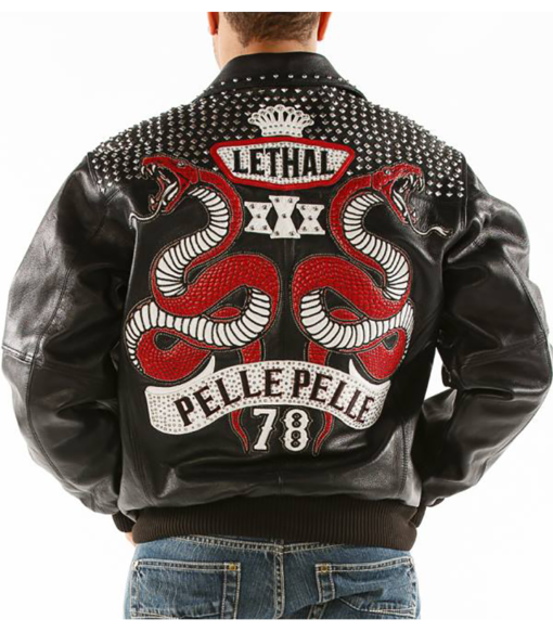 Lethal Pelle Pelle 78 Black Leather Jacket