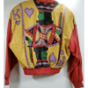 Pelle Pelle Marc Buchanan Joker & King Rhinestone Leather Jacket
