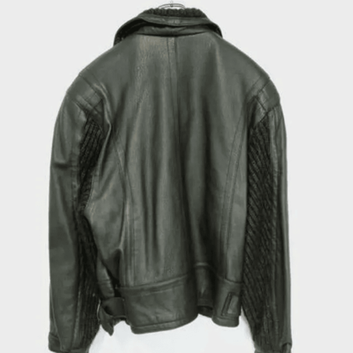 Marc Buchanan Pelle Pelle Sheep Black Leather Jacket