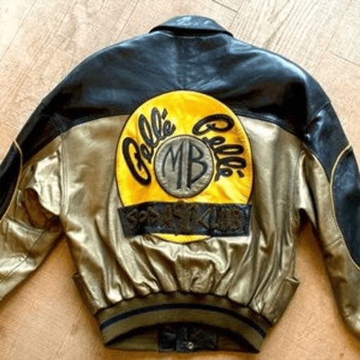 Marc Buchanan Pelle Pelle Vintage 90’s Leather Varsity Jacket