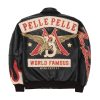 Marc Buchanan Pelle Pelle World Famous Black Leather Jacket