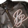 Men Pelle Pelle MB 47th Anniversary Dark Brown Real Leather Jacket