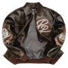 Men Pelle Pelle MB 47th Anniversary Dark Brown Leather Jacket
