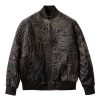 Men Pelle Pelle Who Decides War Chestnut Leather Jacket