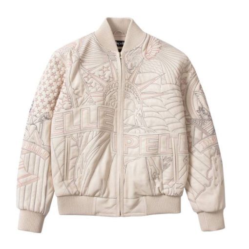 Men Pelle Pelle Who Decides War Cream Jacket