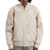 Men Pelle Pelle Who Decides War Cream Real Leather Jacket