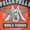 Men Pelle Pelle World Famous Marc Buchanan Orange Jacket