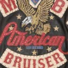 Men’s Marc Buchanan Pelle Pelle American Bruiser Distress Brown Real Leather Jacket