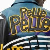 Men’s Pelle Pelle 50 Years of Hip Hop Rap Blue Full Grain Leather Jacket