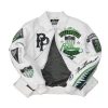Men’s Pelle Pelle MB White American Bruiser Genuine Leather Jacket