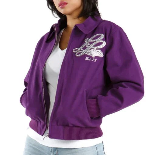 Notorious Pelle Pelle 78 Marc Buchanan Purple Jacket