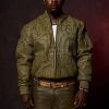 Olive Pelle Pelle NYC Boro Quilted Leather Jacket