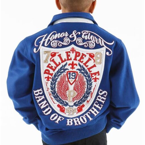 Pelle Pelle 1978 Honor and Glory Blue Kids Jacket