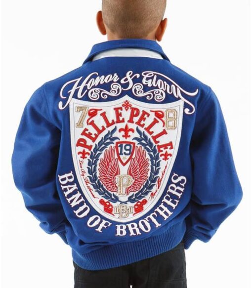 Pelle Pelle 1978 Honor and Glory Blue Kids Jacket