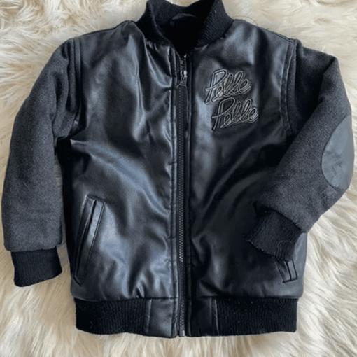 Pelle Pelle 3t 50’s Style Black Varsity Jacket