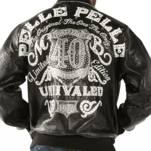 Pelle Pelle 40th Anniversary Black Jacket