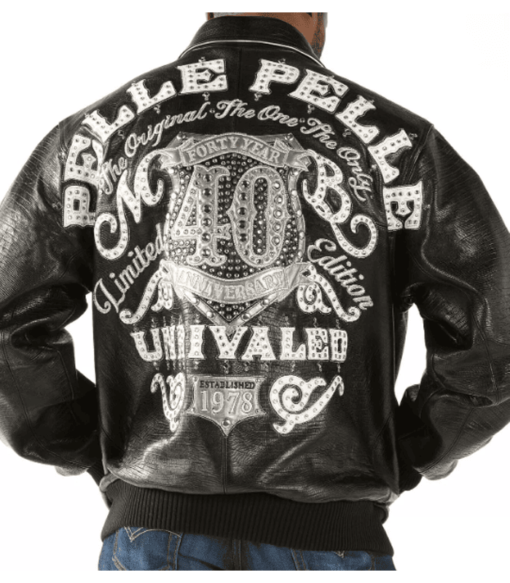 Pelle Pelle 40th Anniversary Black Jacket