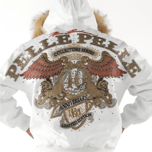 Pelle Pelle Men’s 40th Anniversary White Jacket