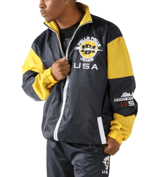 Pelle Pelle 90’s Usa Nylon Jogger Special Edition Warm Ups Tracksuit