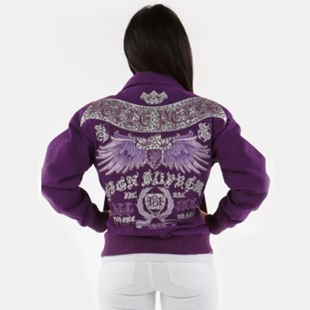 Pelle Pelle All For One Purple Womens Cotton Jacket