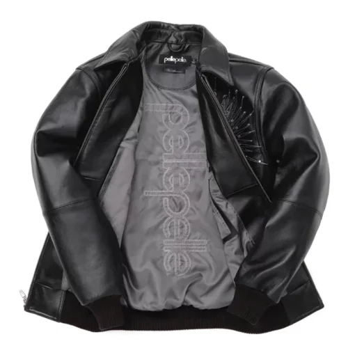 Pelle Pelle American Legend 45 Anniversary Edition Black Leather Jacket For Mens