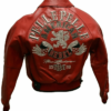 Pelle Pelle American Rebels Red Studded Leather Jacket