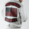 Pelle Pelle American White Leather Jacket