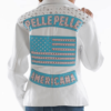 Pelle Pelle American White Plush Womens Leather Jacket