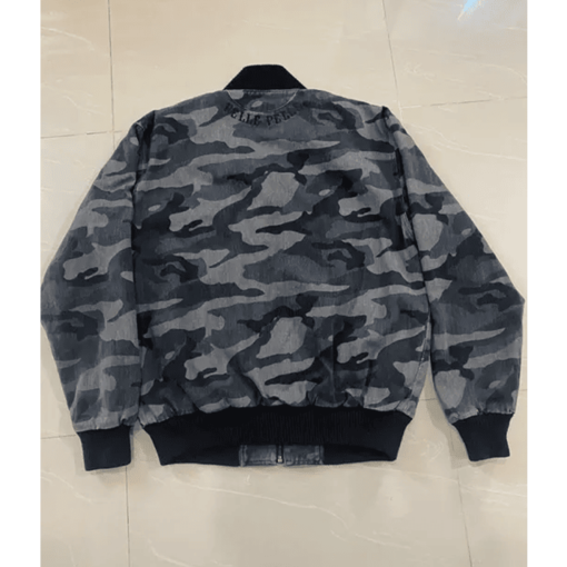 Pelle Pelle Army Style Big Logo Jacket