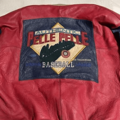 Pelle Pelle Authentic Baseball Urban League Red Jacket