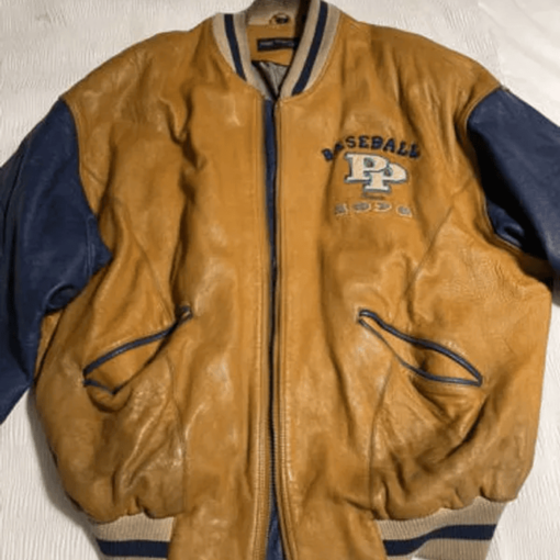 Pelle Pelle Authentic Baseball Urban League Orange Jacket