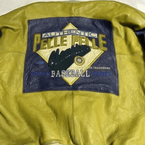 Pelle Pelle Authentic Baseball Urban League Yellow Jacket