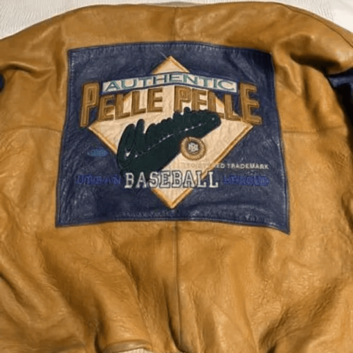 Pelle Pelle Authentic Baseball Urban League Orange Jacket