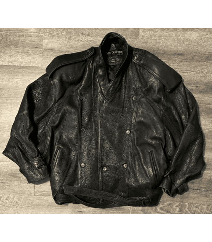 Pelle Pelle Baggy Brown Leather Marc Buchanan Jacket - PellePelle