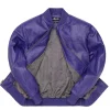Pelle Pelle Basic Burnish Purple Genuine Leather Jacket