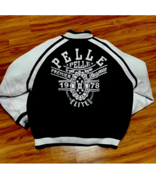 Pelle Pelle Black & White Leather Jacket